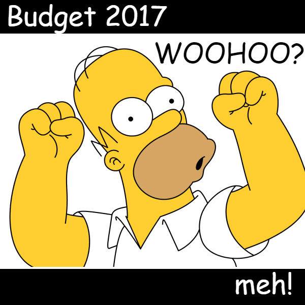 Budget 2017 Highlights (If that’s what you call them)